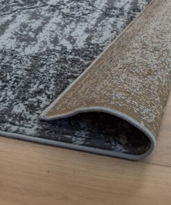 Tapis vintage Pixel - gris - close up