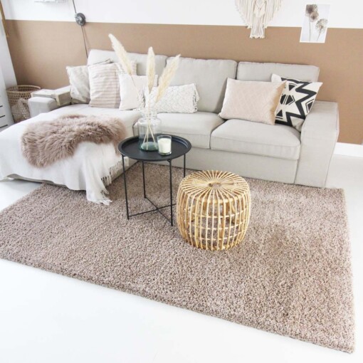 Tapis poils longs Shaggy Trend - beige