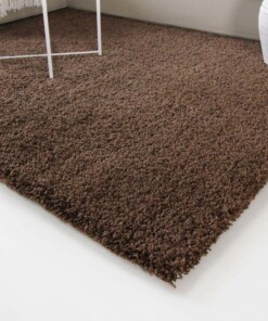 Tapis poils longs Shaggy Trend - marron