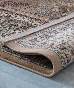 Tapis persan Royalty - beige - close up vouw