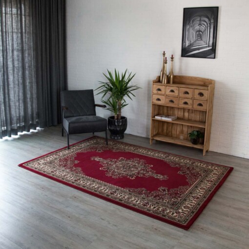 Tapis oriental Royalty - rouge - sfeer