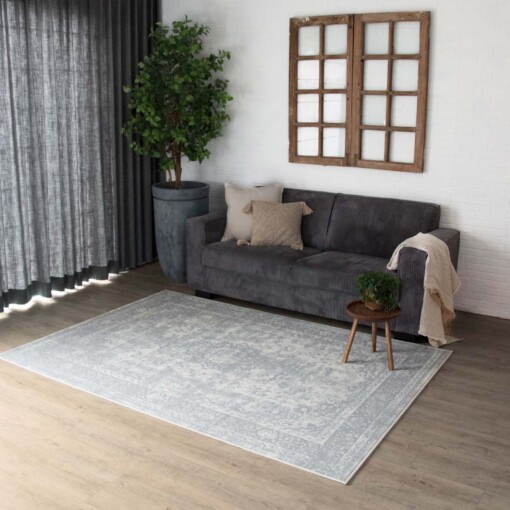 Tapis vintage orbis - gris/Crème - sfeer