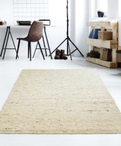 Tapis en laine tissé main Veve - beige/Crème - sfeer, thumbnail