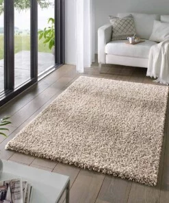 Tapis poils longs Classic - beige - sfeer