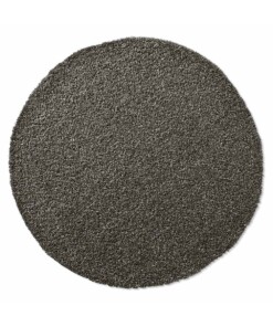 Tapis poils longs Rond Spectrum - gris foncé - overzicht boven