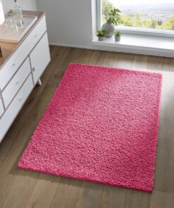 Tapis poils longs Spectrum - rose - sfeer