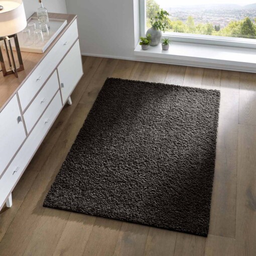 Tapis poils longs Spectrum - noir - sfeer