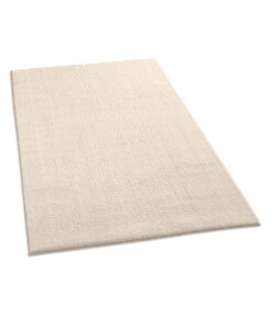 Tapis moelleux Loft - Crème (lavable à 30°C) - overzicht schuin