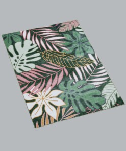 Tapis Urban Jungle - vert - overzicht schuin