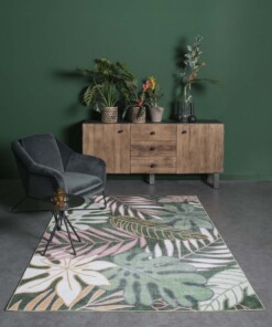 Tapis Urban Jungle - vert - sfeer