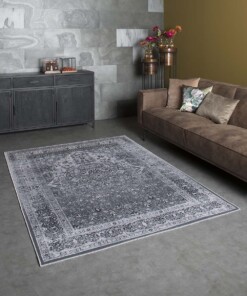 Tapis vintage Nostalgia N°5 - argent - sfeer