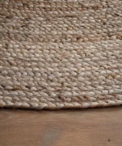 Tapis jute Rond Boho & me - naturel