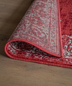 Tapis vintage Antiq - rouge