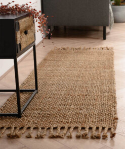 Tapis de couloir jute Chunky - Boho & me - naturel