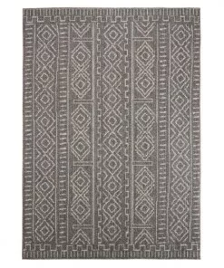 Tapis d'extérieur Aztec Dreams - gris foncé - overzicht boven