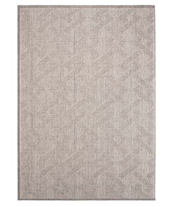 Tapis extérieur Macramé - Crème/gris clair - overzicht boven