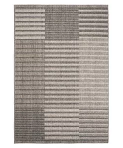 Tapis extérieur carreaux Urban - gris/Crème - overzicht boven