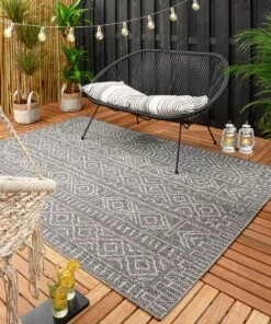 Tapis d'extérieur Aztec Dreams - gris - sfeer