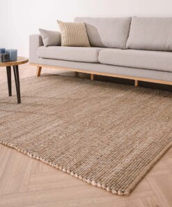 Tapis laine Lett - beige - sfeer, thumbnail