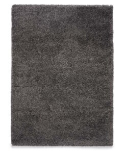 Tapis poils longs Shaggy Grand - gris foncé - overzicht boven