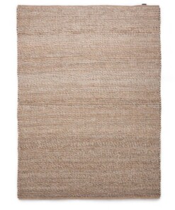 Tapis laine Lett - beige - overzicht boven