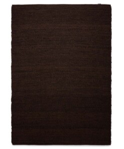 Tapis laine Lett - Couleur cacao - overzicht boven