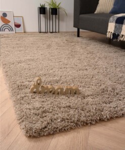 Tapis poils longs Cozy Shaggy - beige