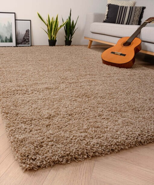 Tapis poils longs Shaggy Grand - beige