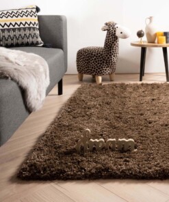 Tapis poils longs - Cozy Shaggy - marron - sfeer