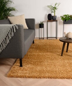 Tapis poils longs Shaggy Trend - or - sfeer