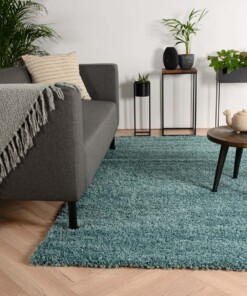 Tapis poils longs Shaggy Trend - bleu clair - sfeer