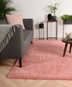 Tapis poils longs Shaggy Trend - rose - sfeer, thumbnail