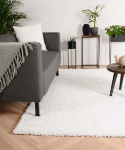 Tapis poils longs Shaggy Trend - blanc - sfeer