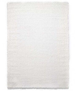 Tapis poils longs Shaggy Trend - blanc - overzicht boven