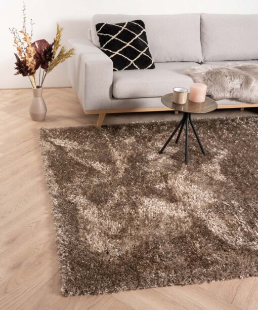 Tapis poils longs Posh - beige - sfeer