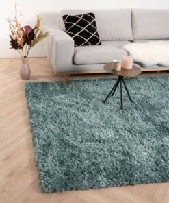 Tapis poils longs Posh - turquoise - sfeer