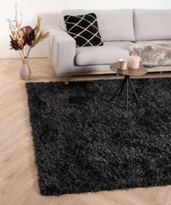 Tapis poils longs Posh - Anthracite - sfeer