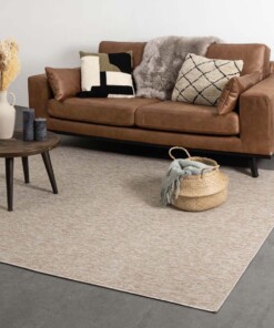 Tapis bouclé Lush - beige - sfeer