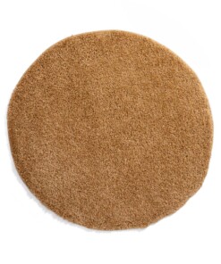 Tapis rond poils longs Shaggy Trend - or - overzicht boven