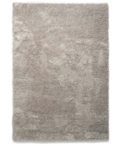 Tapis poils longs Posh - gris clair - overzicht boven