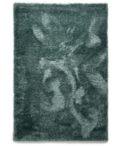 Tapis poils longs Posh - turquoise - overzicht boven