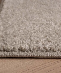 Tapis poil ras Fine - Champagne - close up