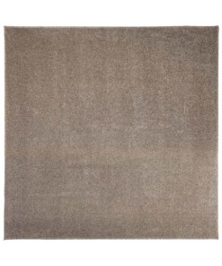 Tapis Carré poil ras Fine - beige - overzicht boven