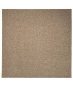 Tapis bouclé Carré Lush - beige - overzicht boven