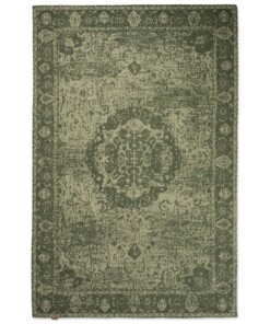 Tapis vintage - Traditions - vert - overzicht boven