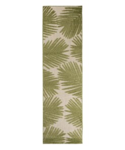 Tapis de balcon Feuilles - Verano beige/vert - overzicht boven