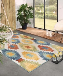 Tapis d'extérieur Aztek - Verano multicolore - sfeer, thumbnail