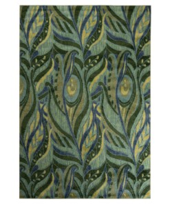 Tapis d'extérieur Algues - Verano bleu/vert - overzicht boven