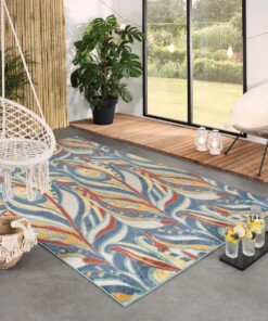 Tapis d'extérieur Algues - Verano multicolore - sfeer