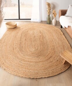 Tapis en jute ovale Boho & me - naturel - sfeer